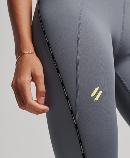 Sport Train Elastic Legging - Folkstone Grey