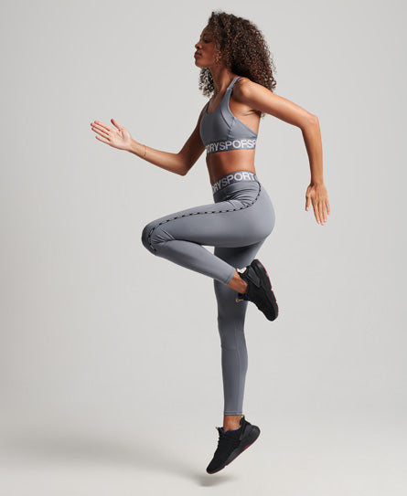 Sport Train Elastic Legging - Folkstone Grey