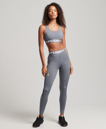 Sport Train Elastic Legging - Folkstone Grey