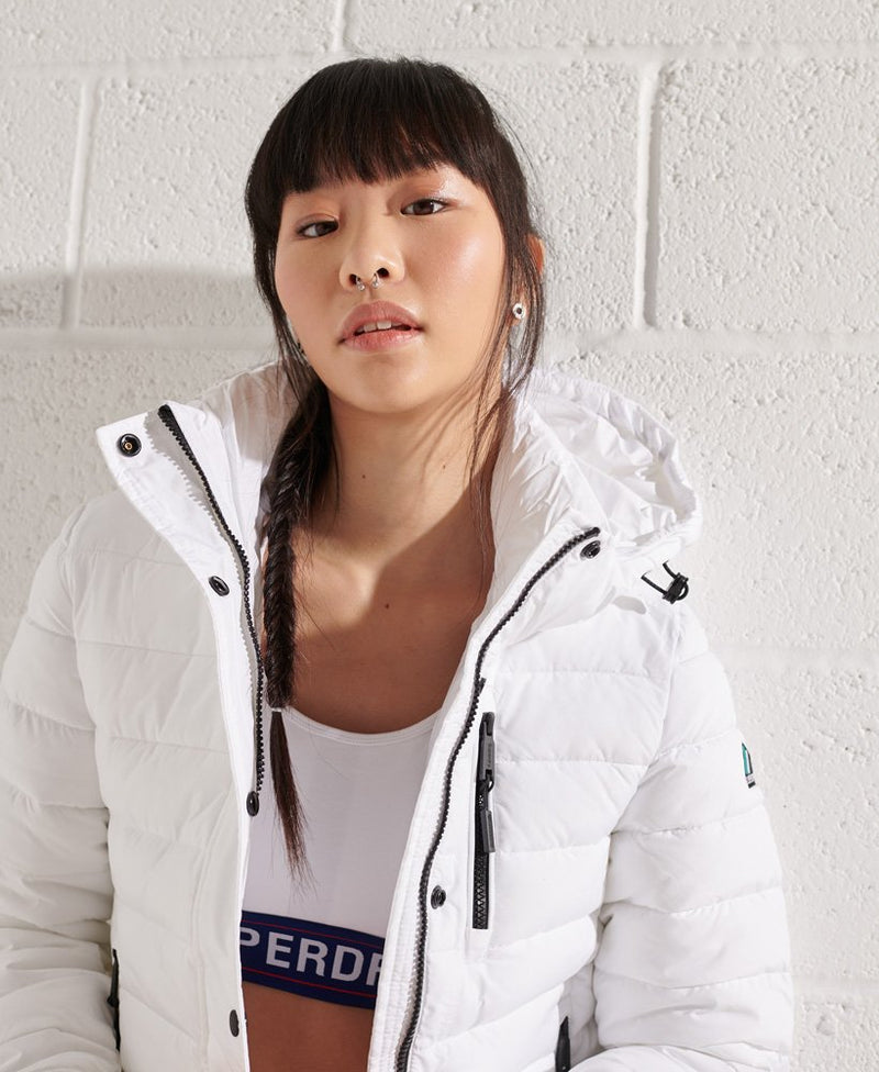 Classic Fuji Padded Jacket - White