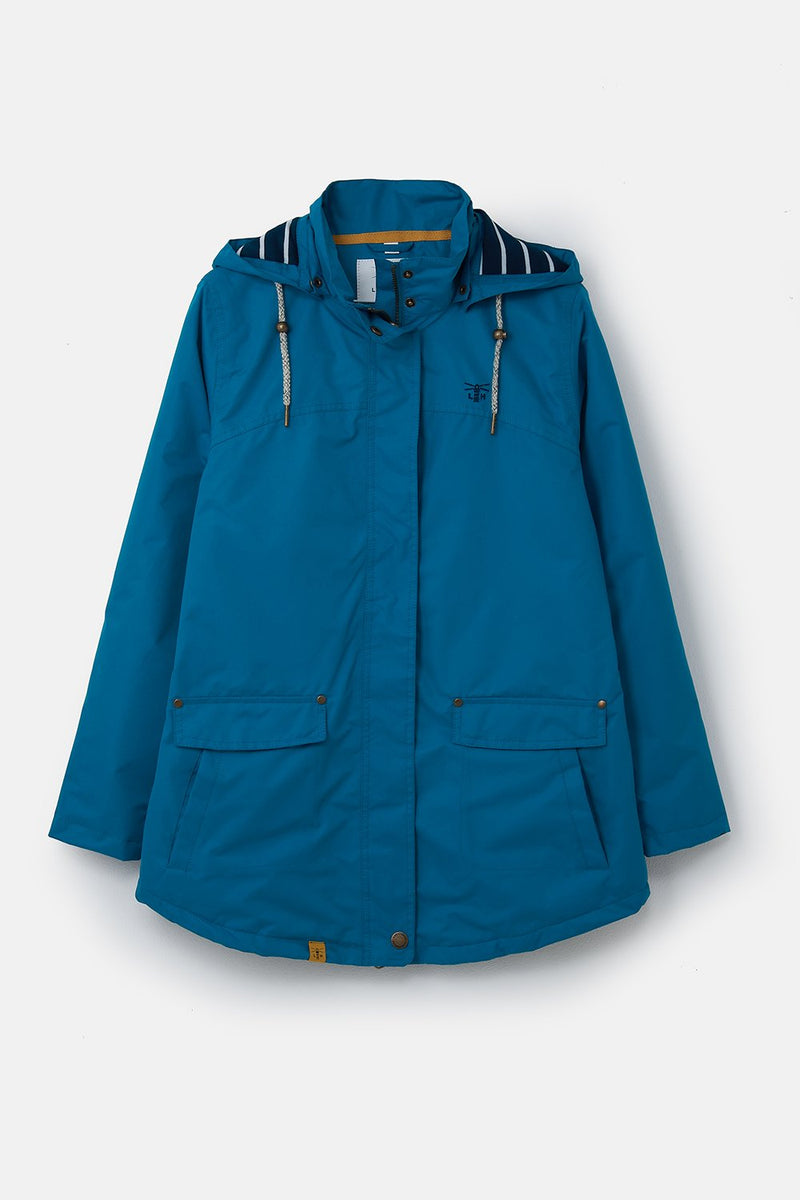 Iona Hooded Jacket - Deep Teal