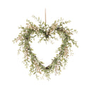 Sparkle Berry Heart Wreath