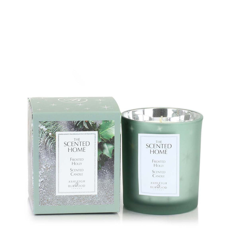 Frosted Holly Jar Candle 225g