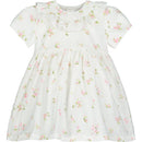 Ditsy Print Dress - Pale Pink