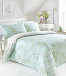 Yasmina Duvet Cover Set Duckegg - Duck Egg