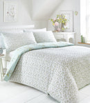 Yasmina Duvet Cover Set Duckegg - Duck Egg