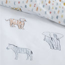 Zoo Animals Duvet Cover Set Cot