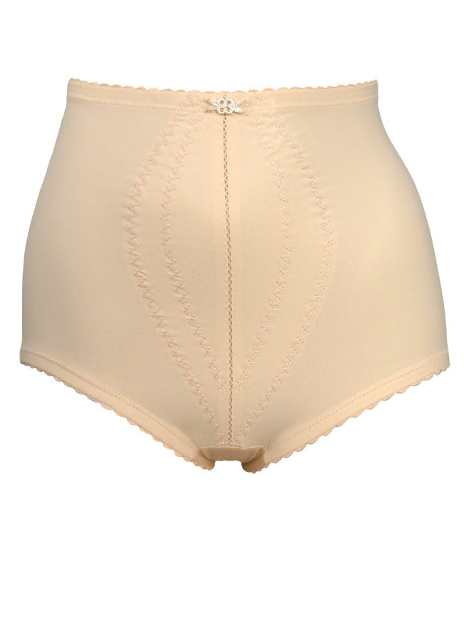 Maxi Control Brief - Peach Skin