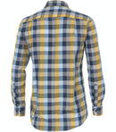 Long Sleeve Check Shirt - Dark Petrol
