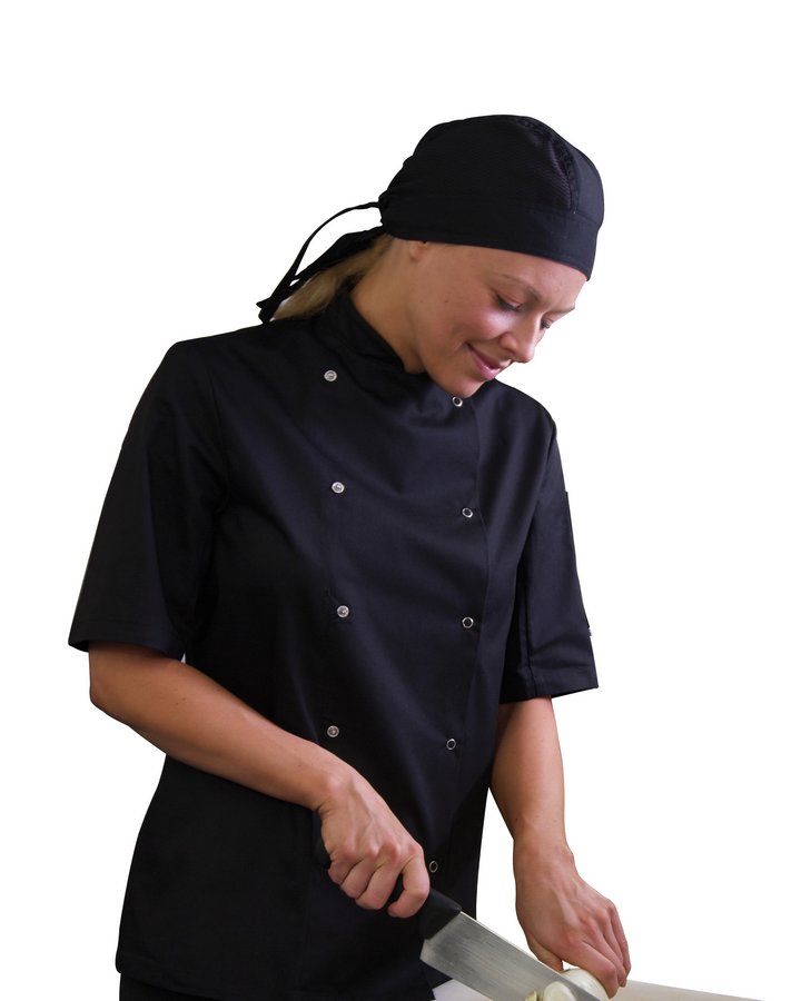 AFD Black Chef Jacket Extra Large