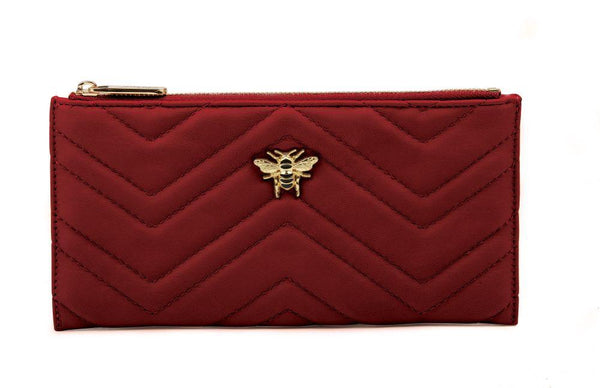 Brunel Quilted Purse - Pomegranate