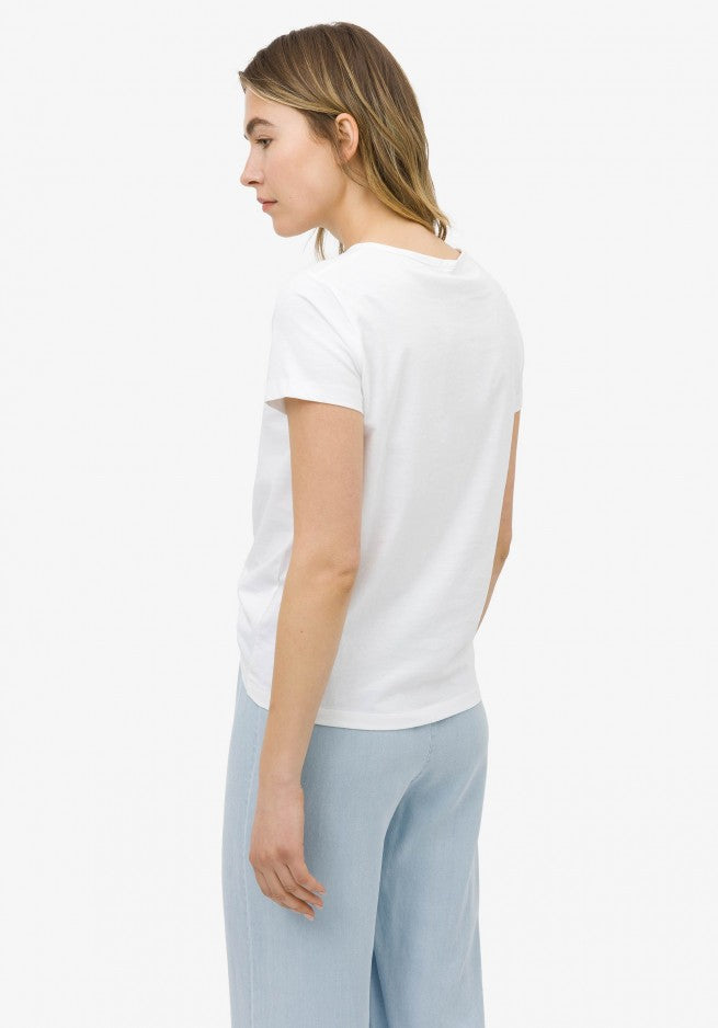 Alperce Short Sleeve T-shirt - Star White