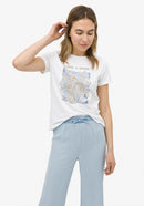 Alperce Short Sleeve T-shirt - Star White