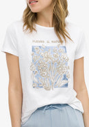 Alperce Short Sleeve T-shirt - Star White