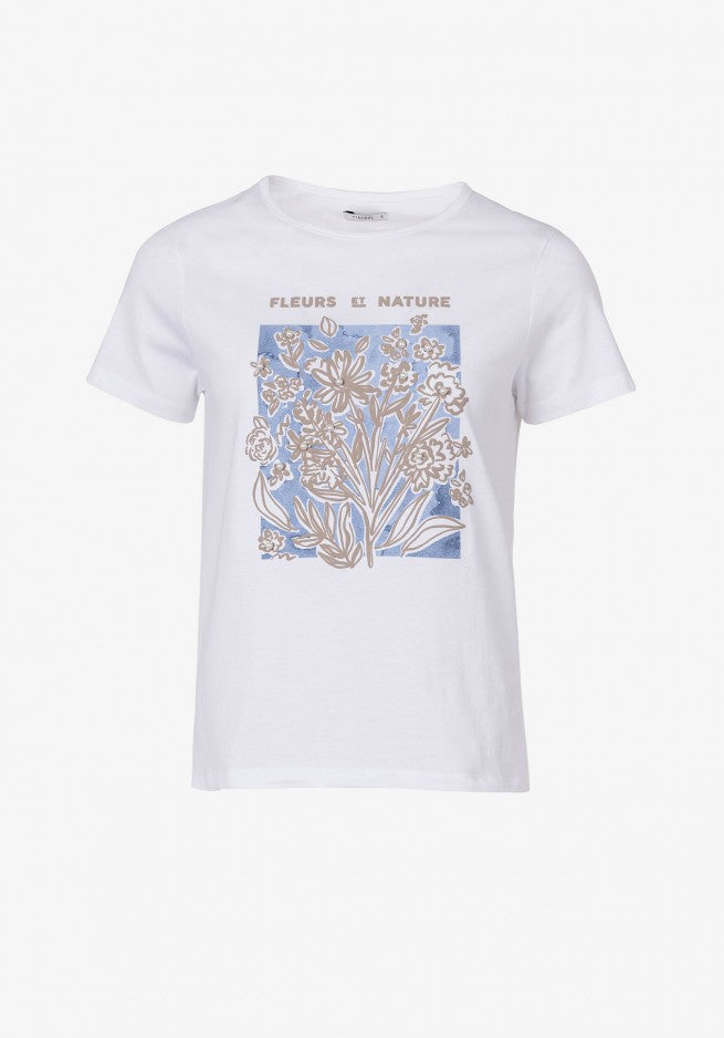 Alperce Short Sleeve T-shirt - Star White