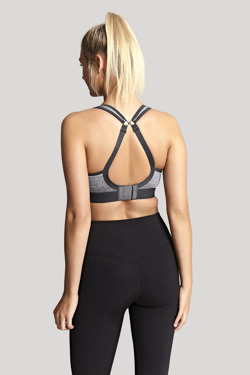 Non Wired Sports Bra - Charcoal Marl