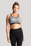 Non Wired Sports Bra - Charcoal Marl