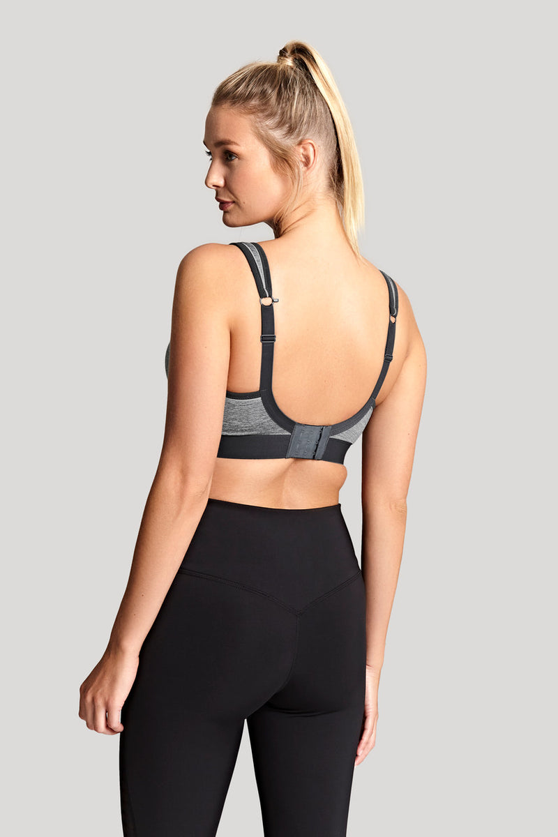 Non Wired Sports Bra - Charcoal Marl