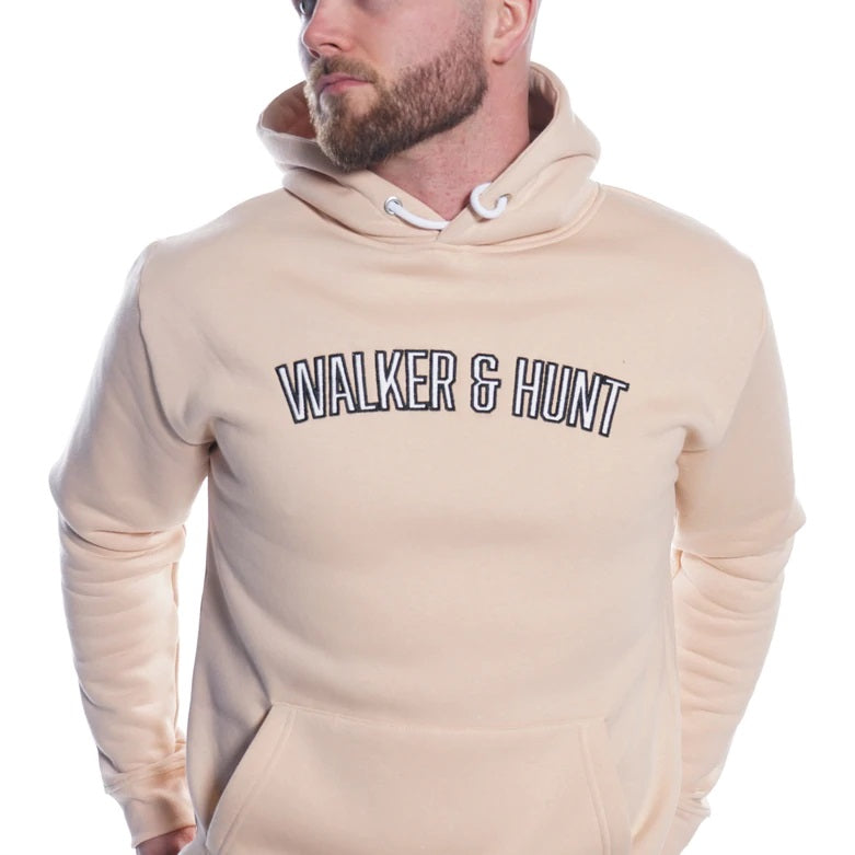 Appliqued Hoodie - Sand