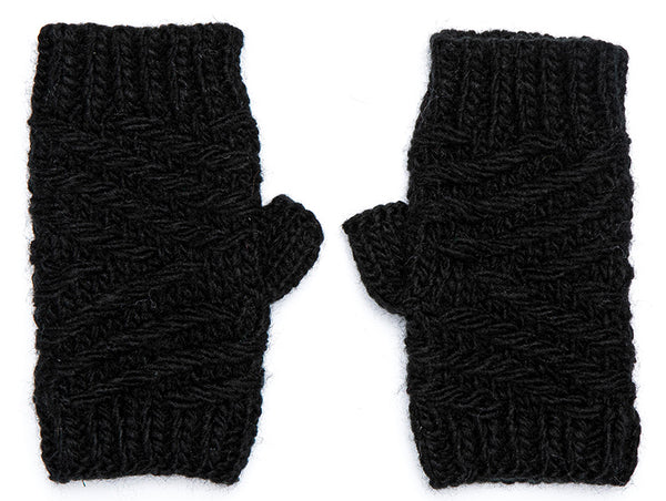 Knitted Handwarmer - Black