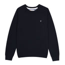 Round Neck Jumper - Archive Green Hopsack