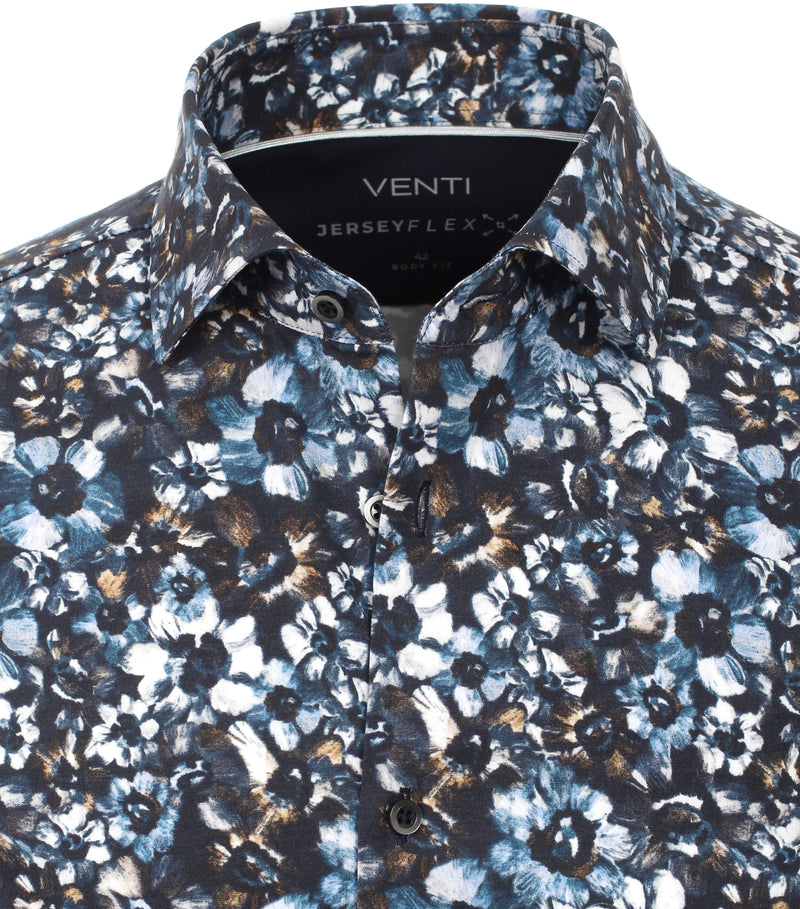 Body Fit Shirt - Dark Blue