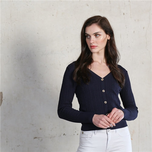 Barbara Cardigan - Navy