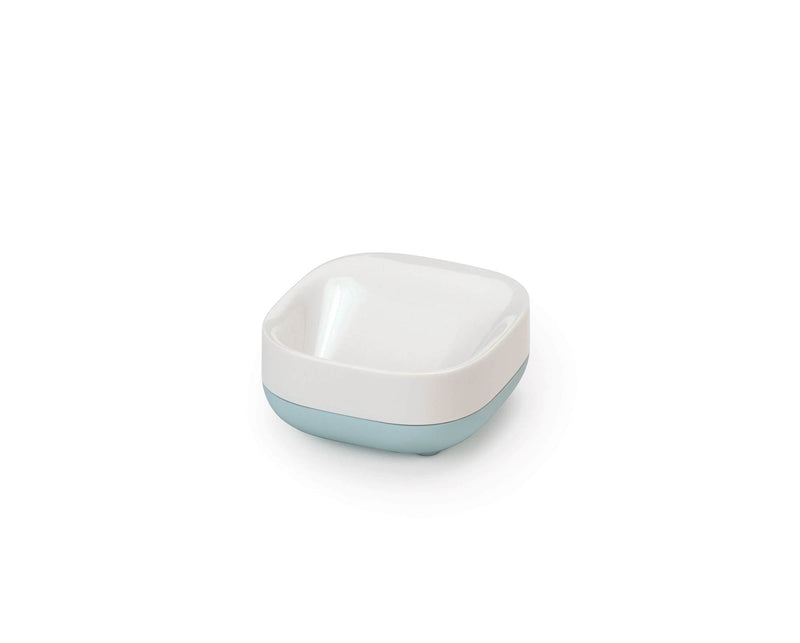 Compact Soap Dish - White/Blue