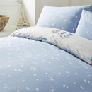 Beach Huts Blue Duvet Cover Set