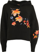 Becky Knit Hoodie - Black