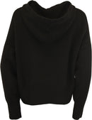 Becky Knit Hoodie - Black