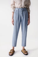 Light Denim Baggy Jeans- Blue