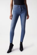 Secret Crop Skinny - Blue