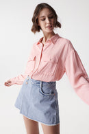 Loose Fit Shirt - Pink