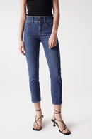 Secret Slim Crop Jean - Blue