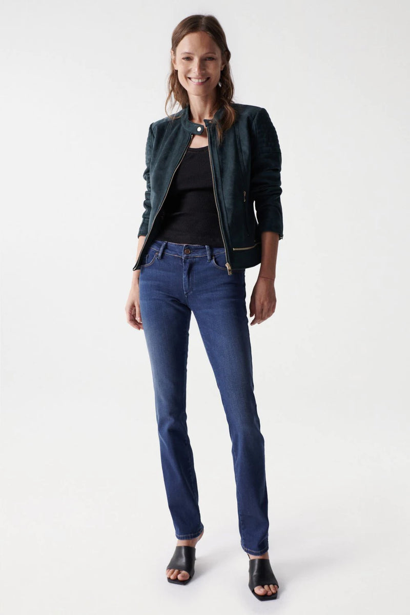 Suede Jacket - Green