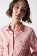 Loose Fit Shirt - Pink