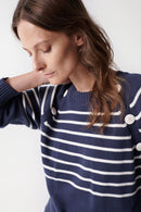 Striped Jumper - Blue