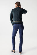 Suede Jacket - Green