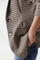 Check Blazer - Beige