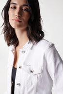 Denim Jacket- White