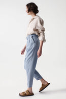 Light Denim Baggy Jeans- Blue