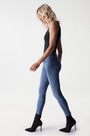 Secret Crop Skinny - Blue