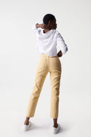 Cropped Slim True Jeans - Yellow