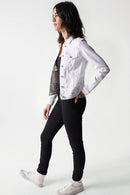 Denim Jacket- White