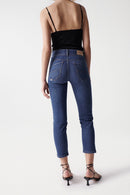Secret Slim Crop Jean - Blue