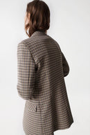 Check Blazer - Beige