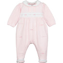All In One Babygrow - Pale Pink