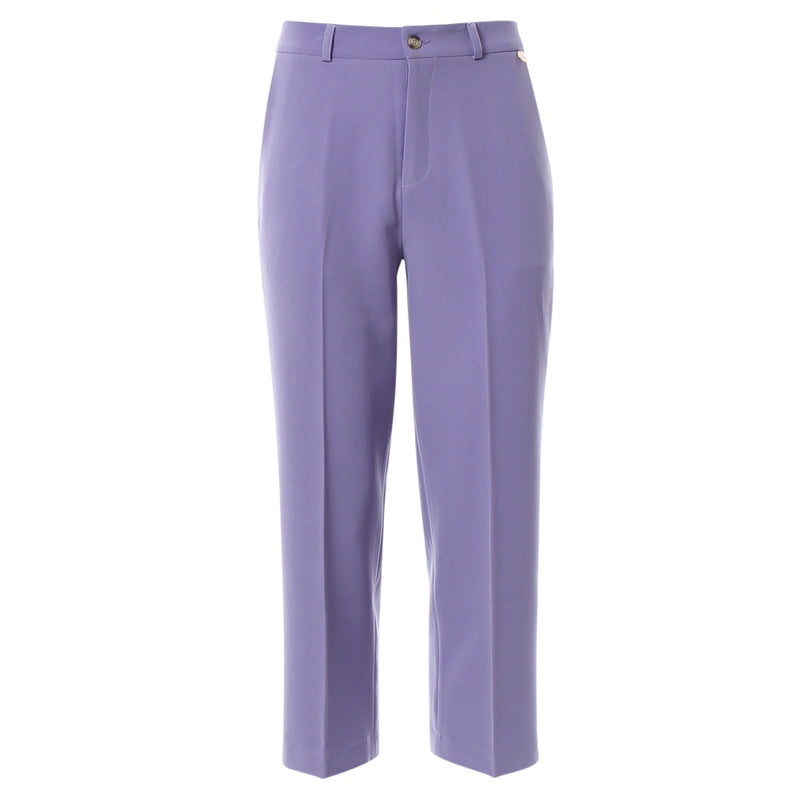 Blake Cropped Trouser - Lilac