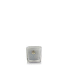 Square Glass Candle - Cotton Flower & Amber